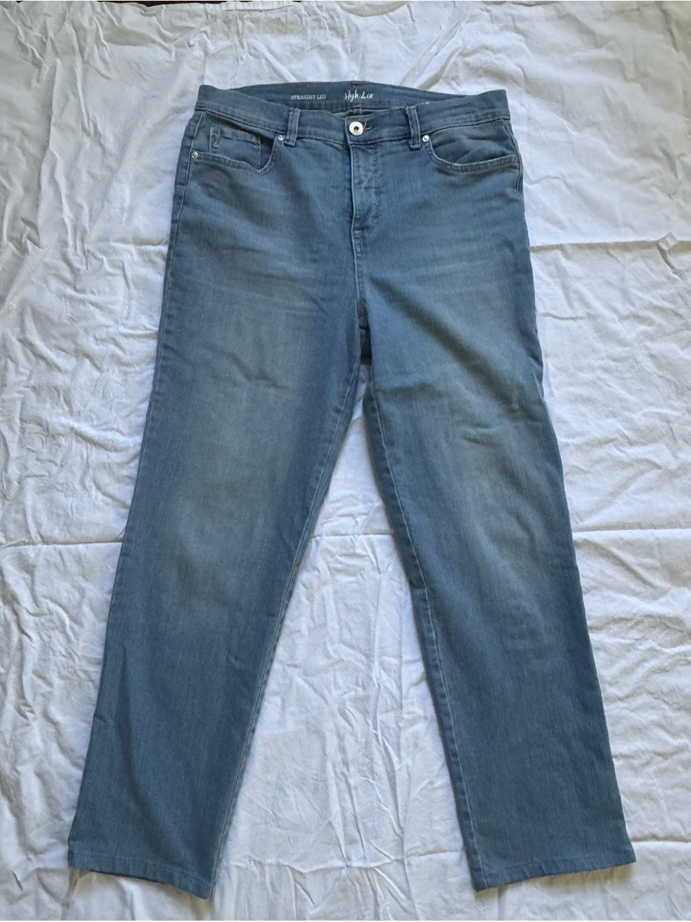 Style & Co. Straight Leg Jeans - Light Blue